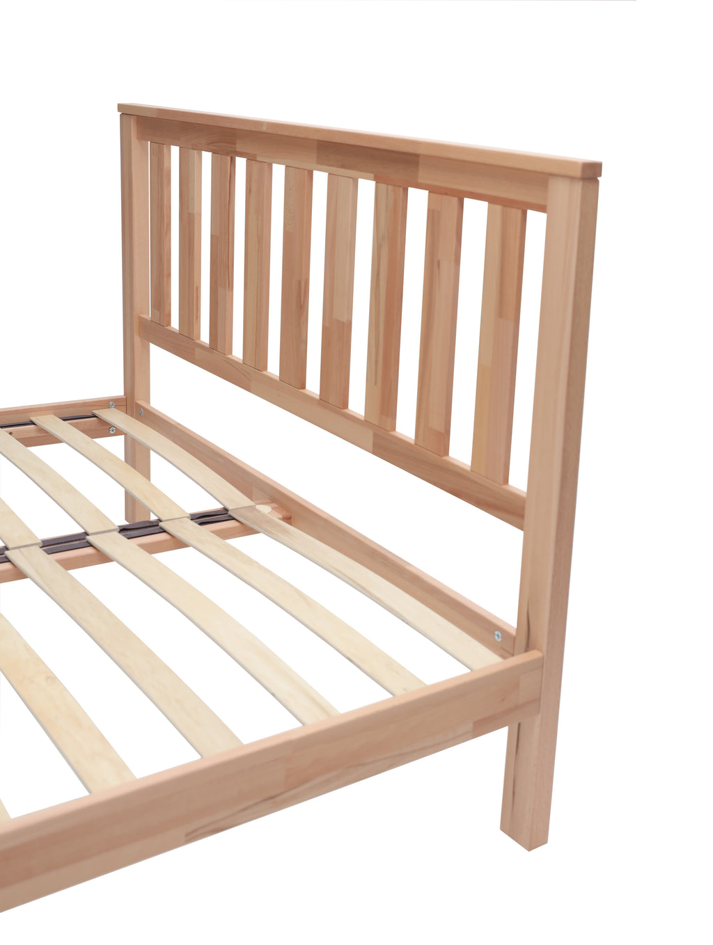 Buy wooden bed online ⭐ Sofia beech bed 👉 Krok Wood krokwood.co.uk