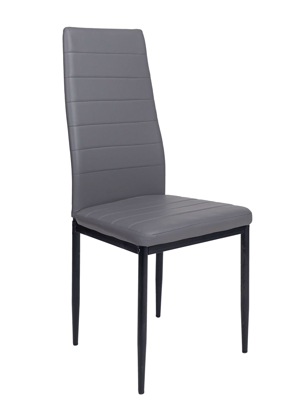 Krok Wood Oskar, Dining Chair, Metal Legs (Grey)