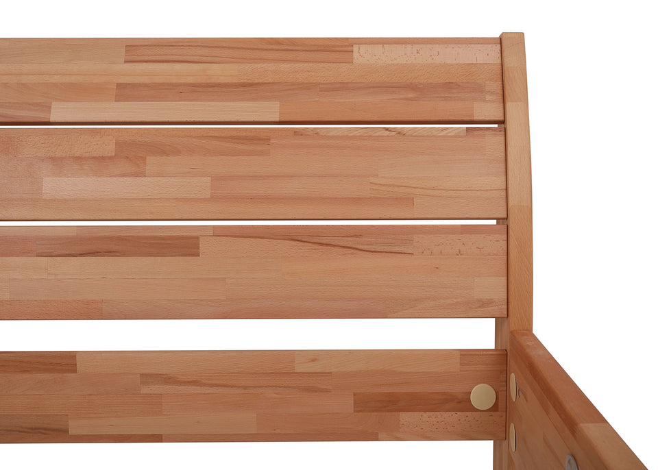 Solid wood bed Alice beech