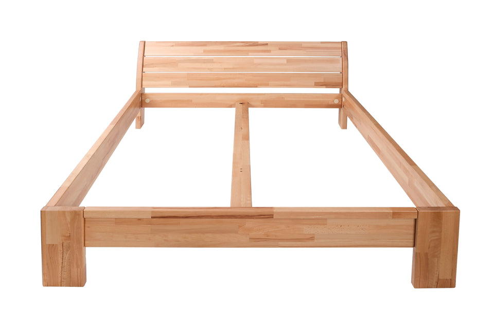 Solid wood bed Alice beech