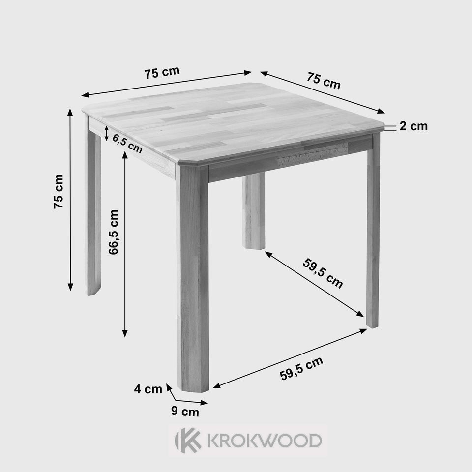 Berlin beech dining table