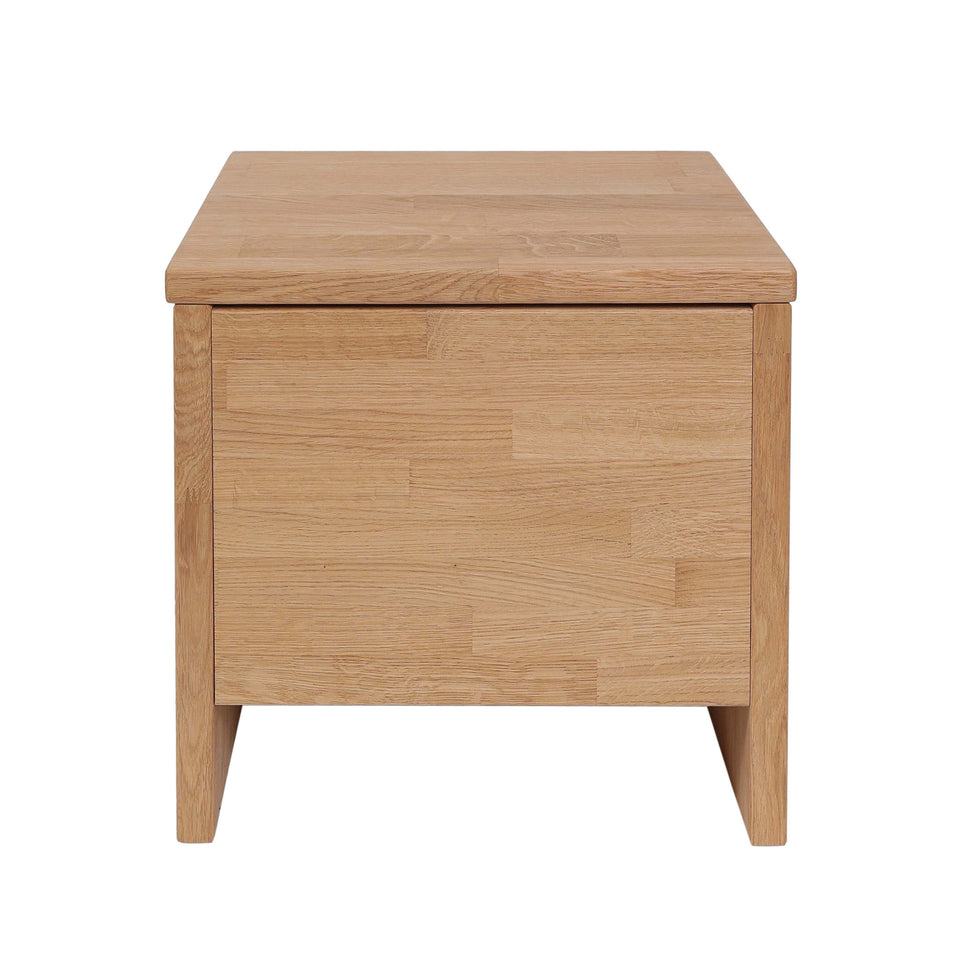 Elsa oak bedside table