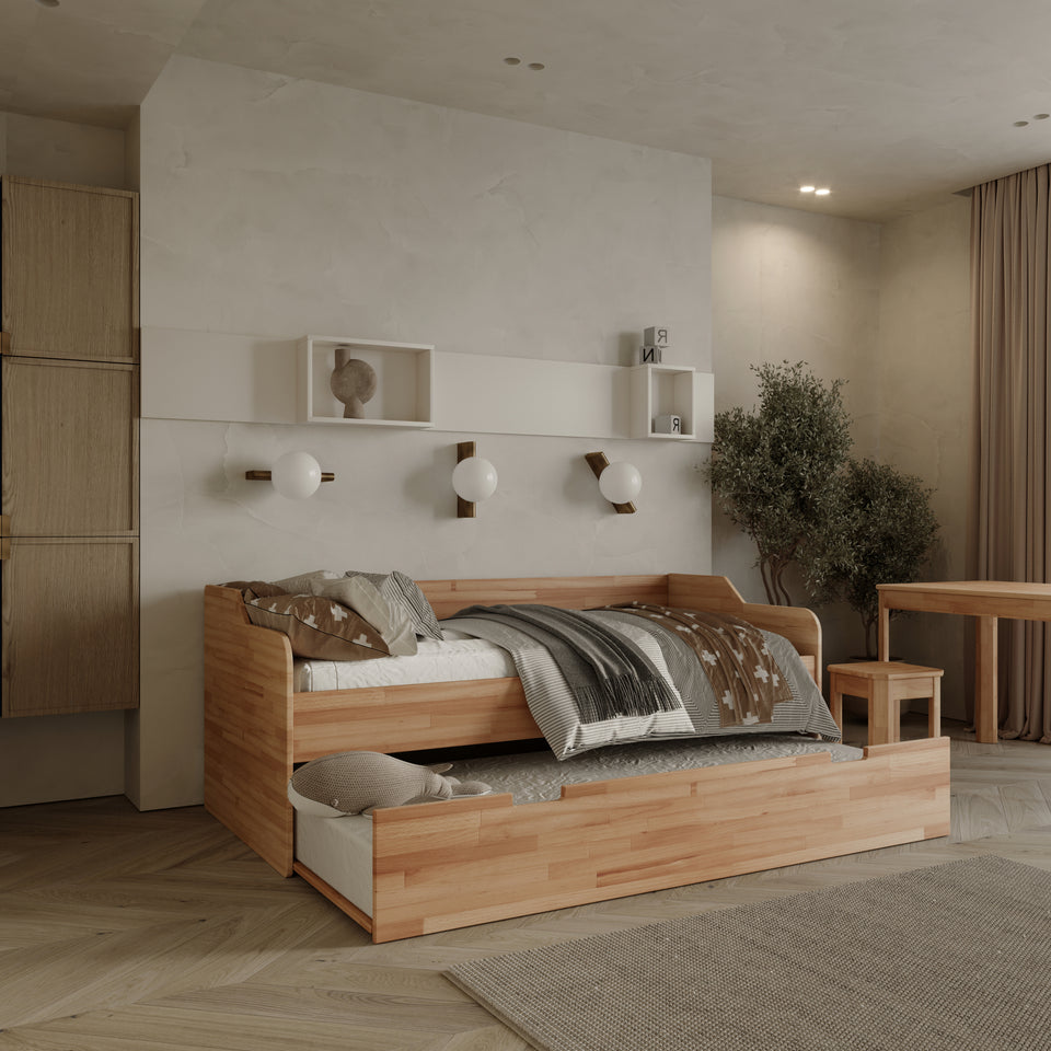 Bed Modena in wood