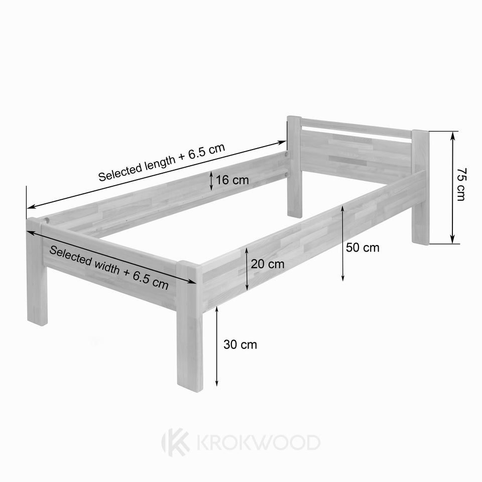 SiSi bed dimensions