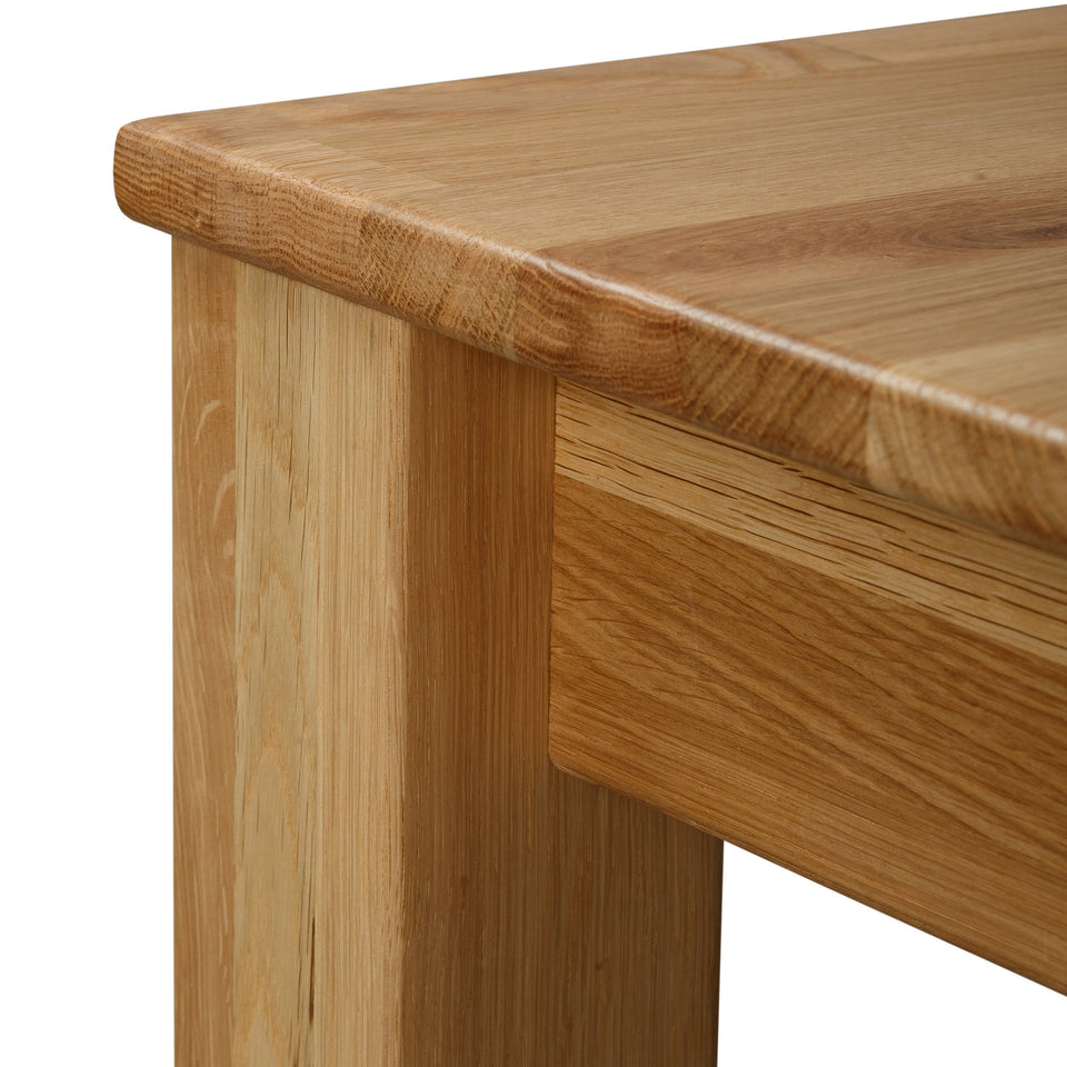 Bonn oak dining table