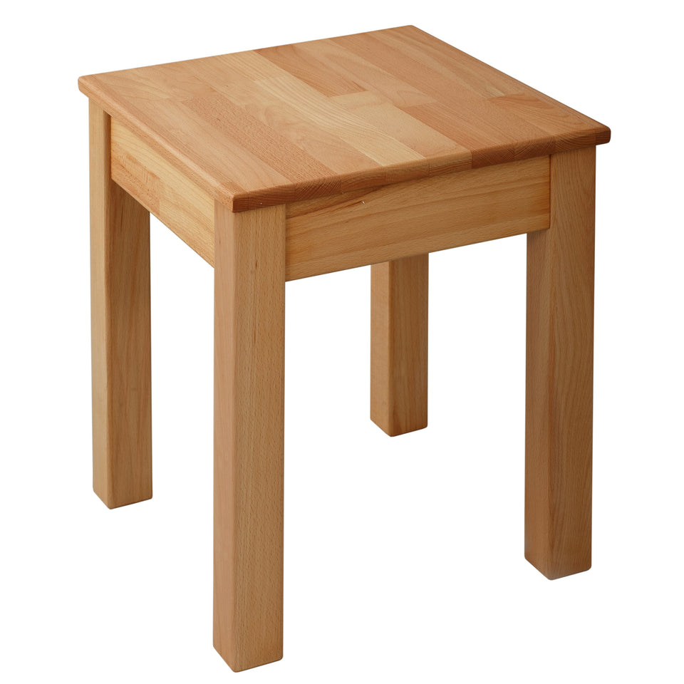 Beech wood stool Tomas