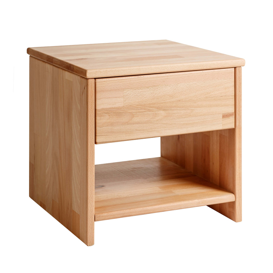 Bed SiSi + bedside table (beech)