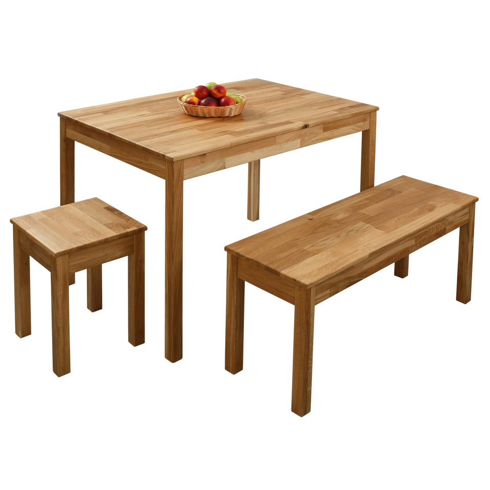 Dining room collection Tomas in solid oak wood