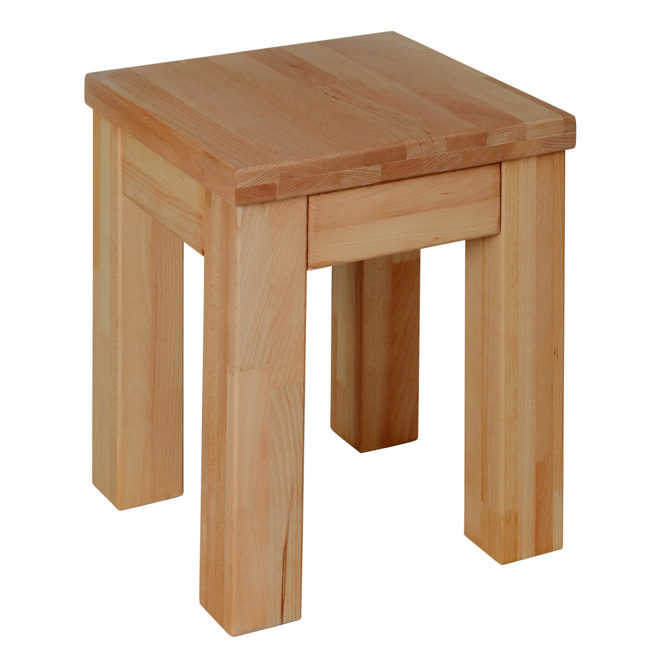 Stool in beech wood Milano