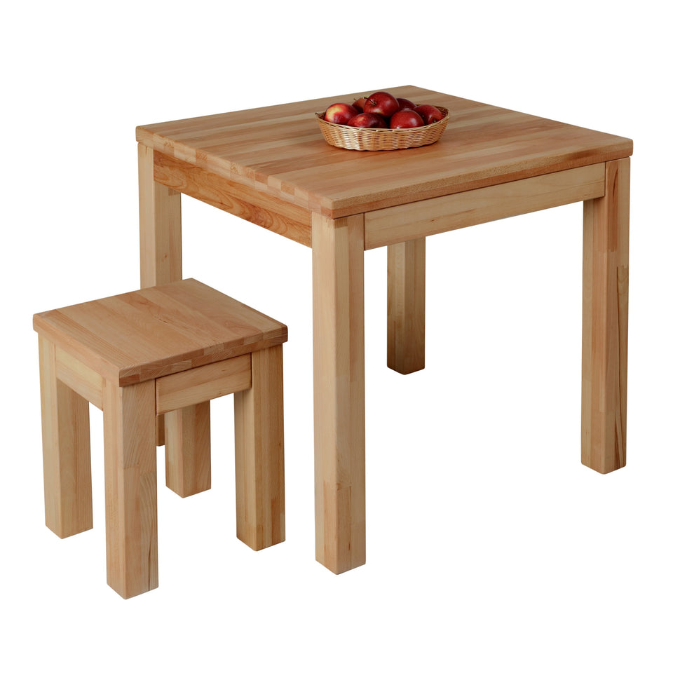 Table and Stool by Krokwood