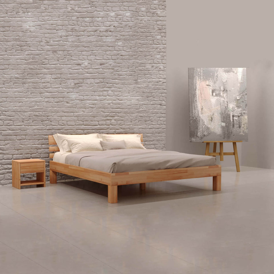Solid Wood Bed Julia Beech