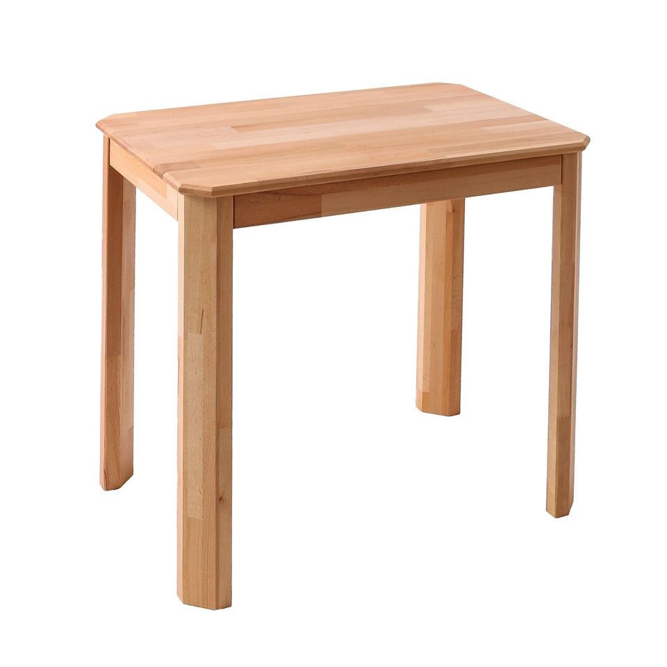 Solid wood dining table