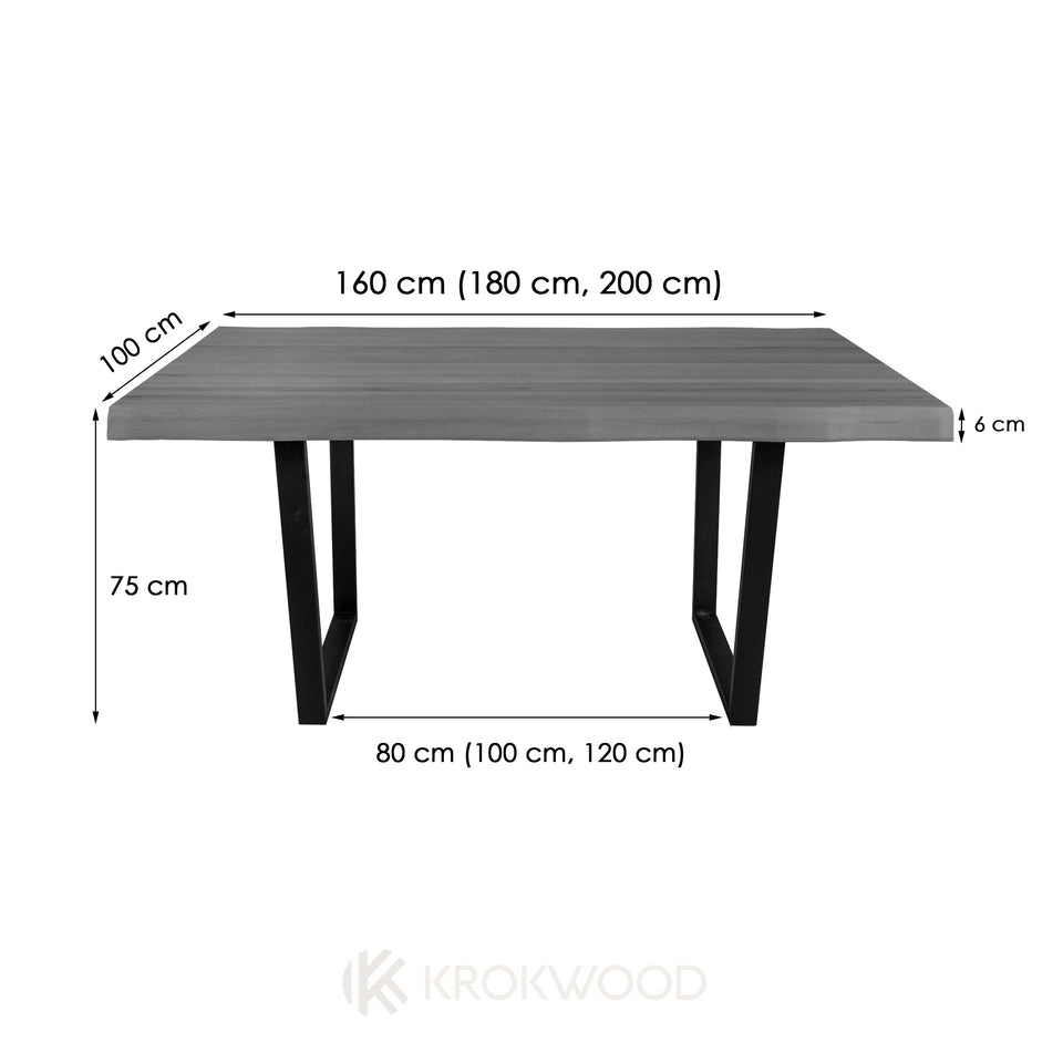 Beech wood table Lisbon